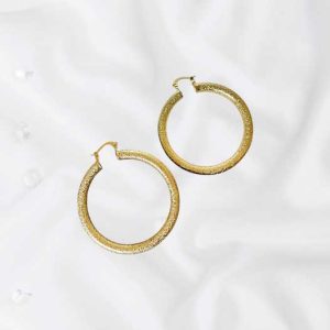 Argollas escarchadas