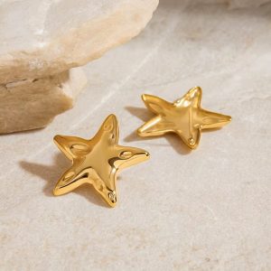 Aretes estrella de mar
